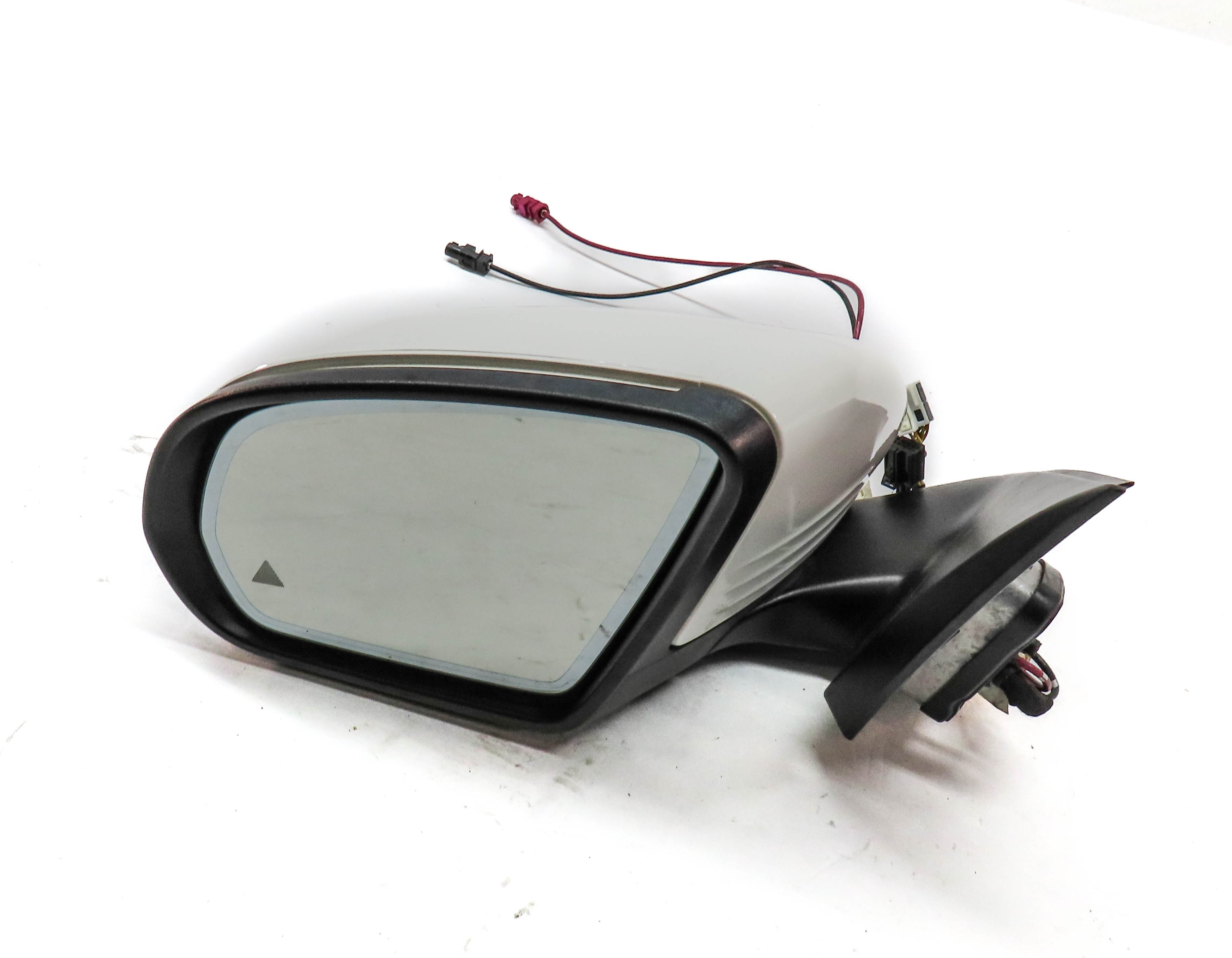 15-16 MERCEDES C300 C350 C400 C450 (W205) LEFT BLIND SPOT DOOR MIRROR (White) — exact item pictured